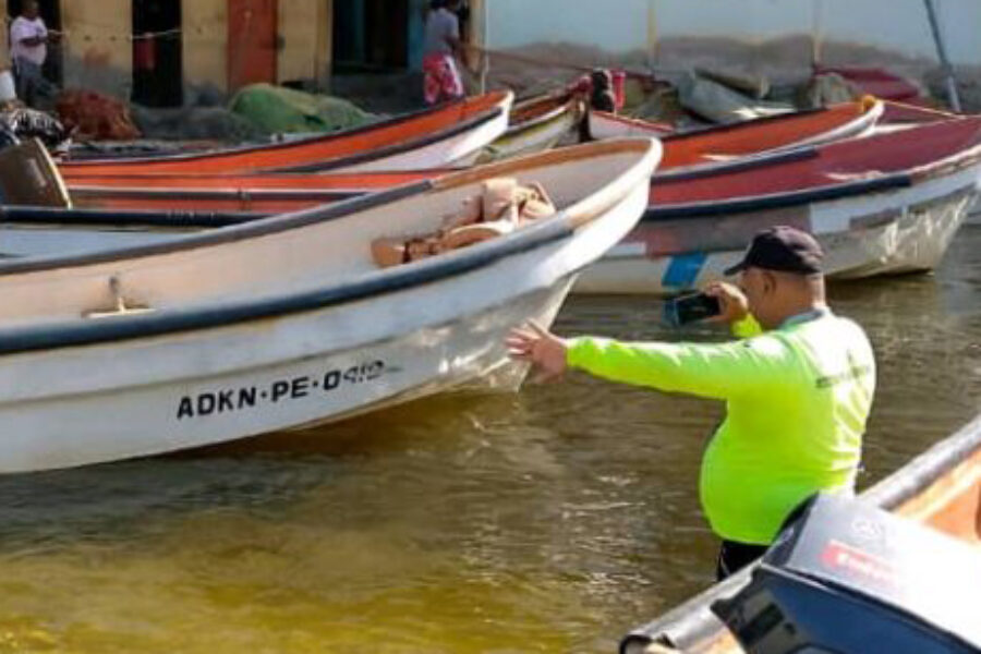 Inspecciones navales en Choroní
