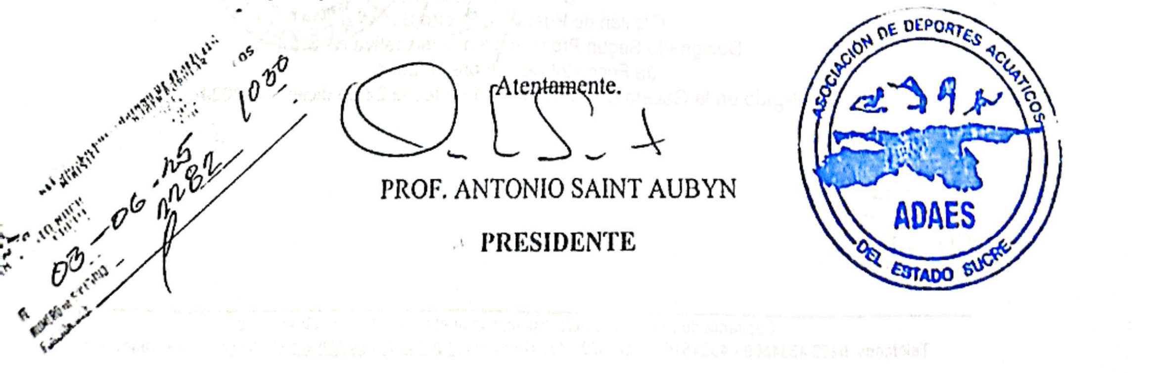 firma y sello presidente adaes